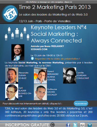 Cyril Bladier Social Marketing T2M2013