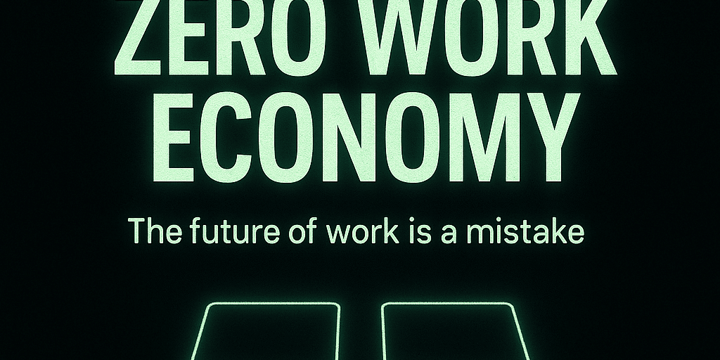 Zero Work Economy By Cyril Bladier Zero Work Economy By Cyril Bladier