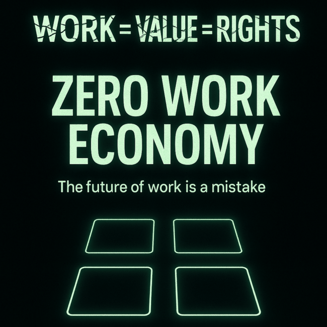 Zero Work Economy By Cyril Bladier Zero Work Economy By Cyril Bladier