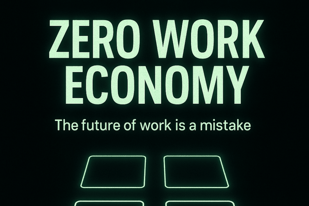 Zero Work Economy By Cyril Bladier